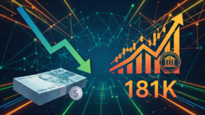 Imagem ilustrativa sobre Dólar cai a R$ 5,20 e Bolsa bate 181 mil pontos em novo recorde