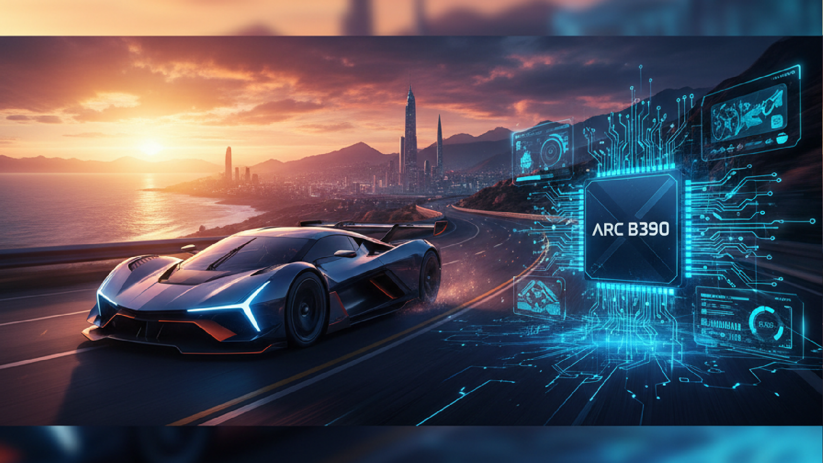 Imagem ilustrativa sobre Forza Horizon 6 pede a nova iGPU Arc B390 nos requisitos mínimos de PC