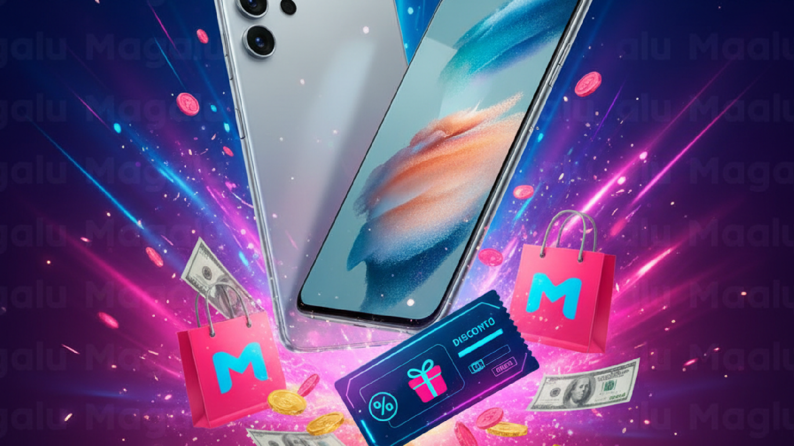 Imagem ilustrativa sobre Galaxy S25 cai de preço no Magalu em nova oferta com cupom exclusivo