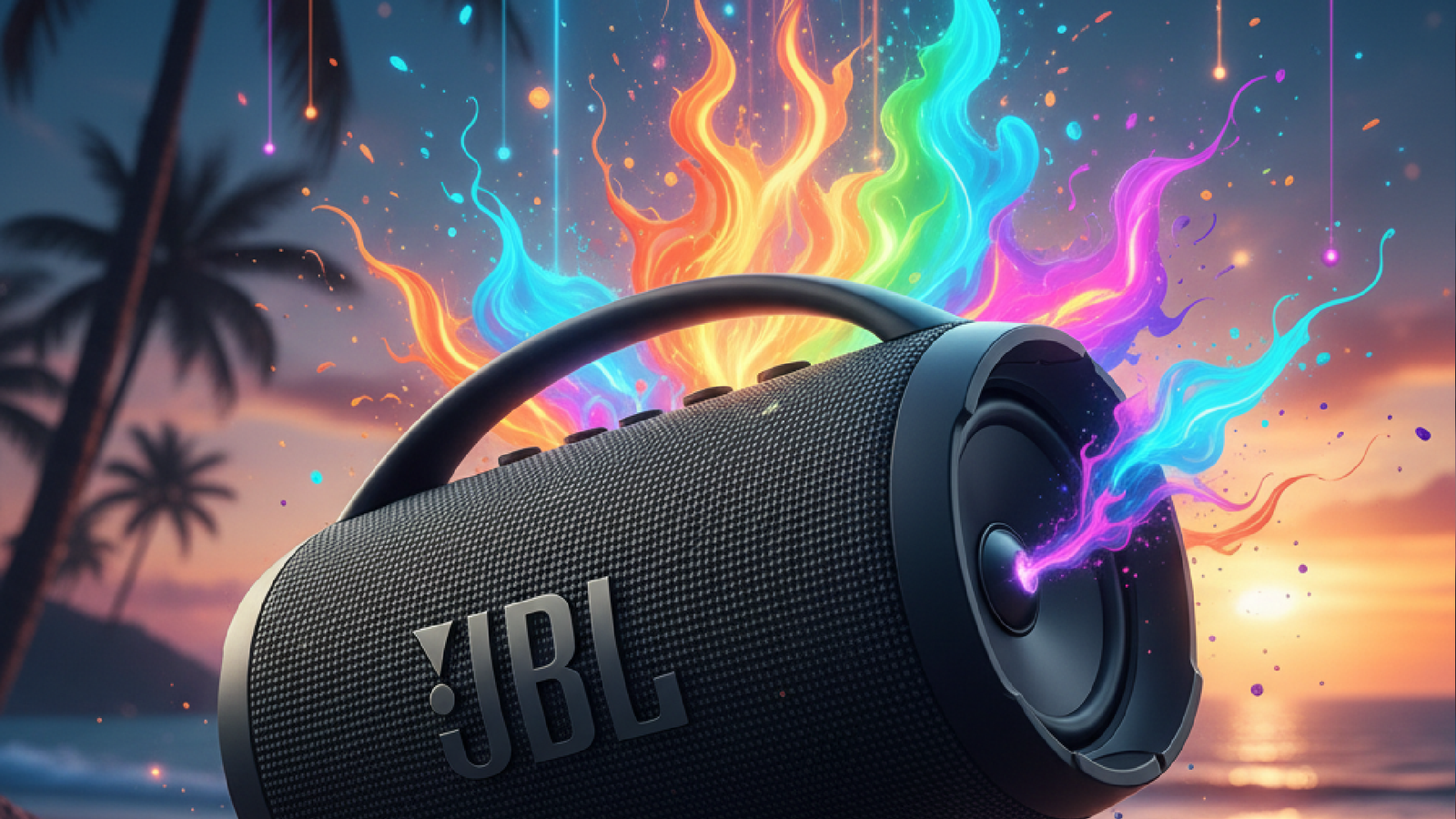 Imagem ilustrativa sobre JBL Boombox 3: caixa de som potente com bateria gigante despenca de preço