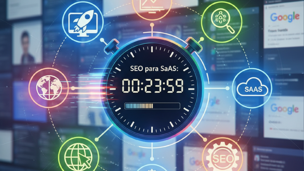 Imagem ilustrativa sobre SEO para SaaS: Como Colocar seu Site no Google em 24h