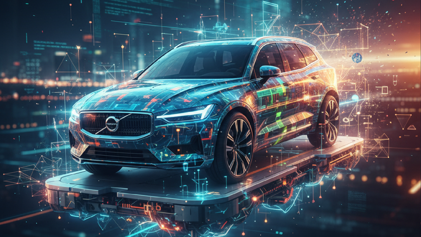 Imagem ilustrativa sobre Volvo revela EX60 com tecnologia inédita que muda a forma de construir carros