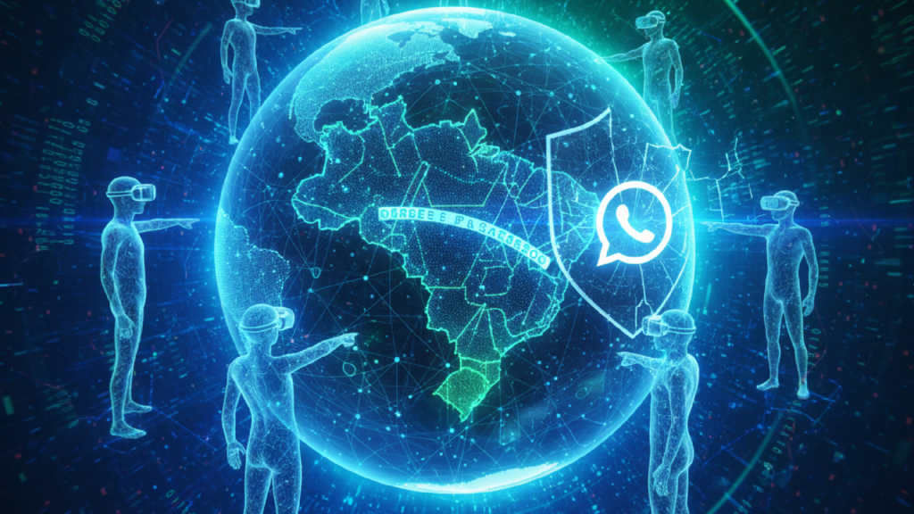 Imagem ilustrativa sobre Ação coletiva com participação de brasileiros acusa WhatsApp de acessar conversas criptografadas