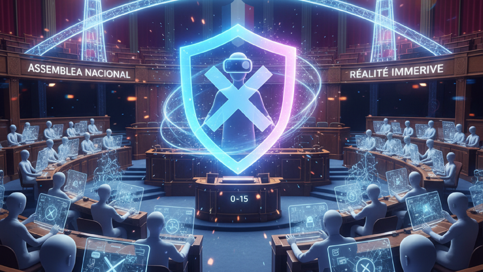 Imagem ilustrativa sobre Assembleia Nacional da França aprova proibição de redes sociais para menores de 15 anos