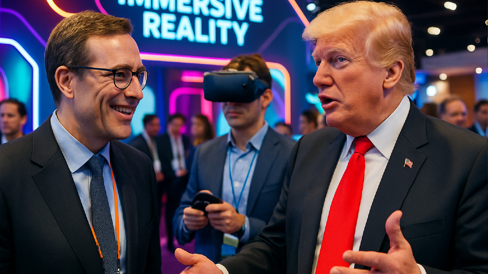 Imagem ilustrativa sobre Big techs gastam milhões em lobby e bajulação para conquistar Trump e expandir negócios