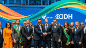 Imagem ilustrativa sobre CFOAB acompanha posse de Rodrigo Mudrovitsch na presidência da CIDH