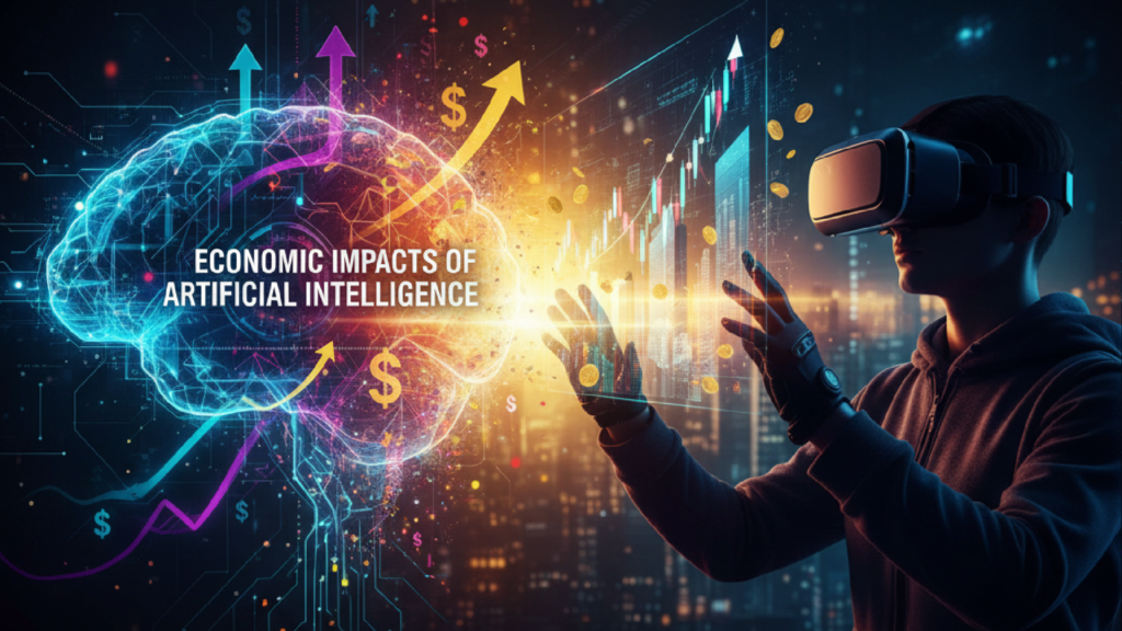 Imagem ilustrativa sobre Impactos econômicos da inteligência artificial
