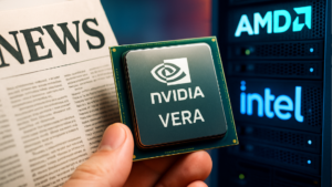 Imagem ilustrativa sobre NVIDIA agora oferece CPU Vera para servidores para rivalizar com AMD e Intel