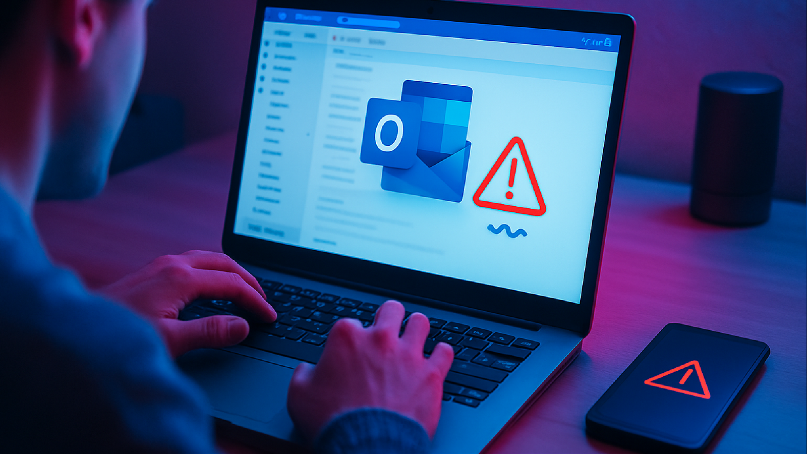 Imagem ilustrativa sobre Outlook apresenta instabilidade na noite desta quinta (22)