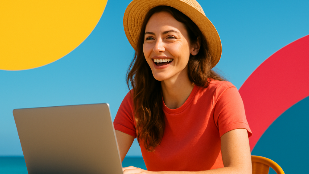 Imagem ilustrativa sobre Trabalho dos sonhos? Aos 30, ela ganha R$ 60 mil e tem 250 dias de folga