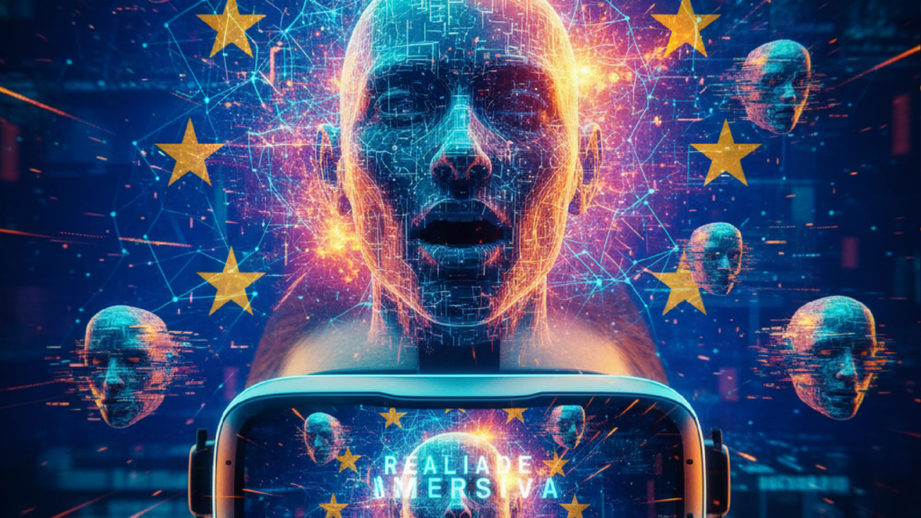 Imagem ilustrativa sobre UE abre investigação formal contra xAI de Musk sobre deepfakes do Grok