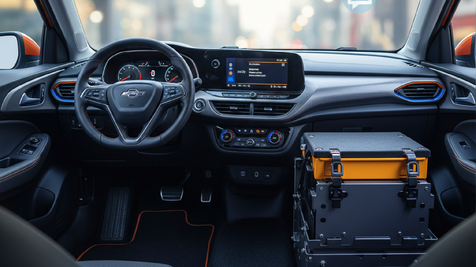 Imagem ilustrativa sobre Versão de hatch da GM fica sem banco do passageiro — mas há um motivo