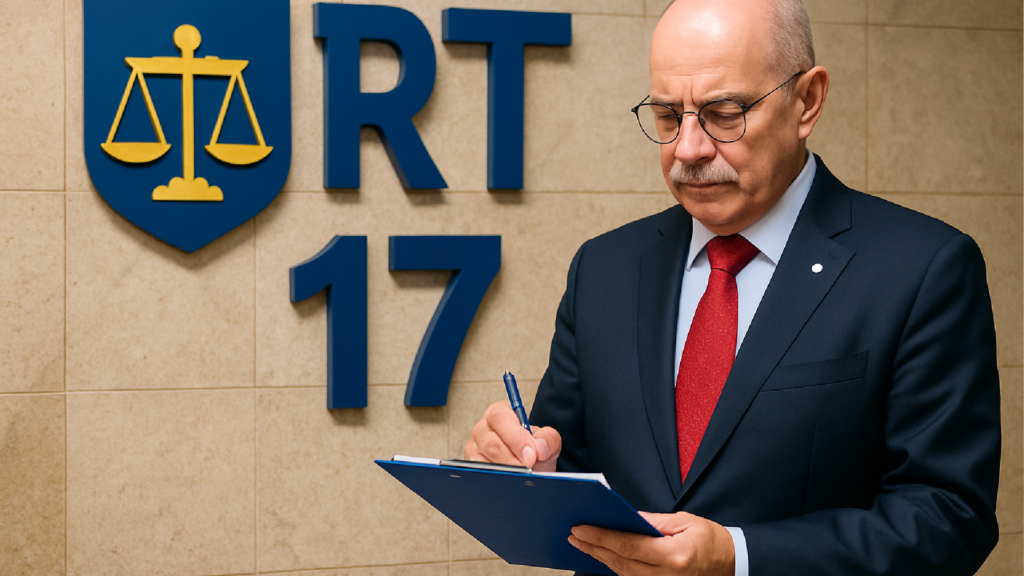 Imagem ilustrativa sobre Ministro Freire Pimenta inicia correição ordinária no TRT-17