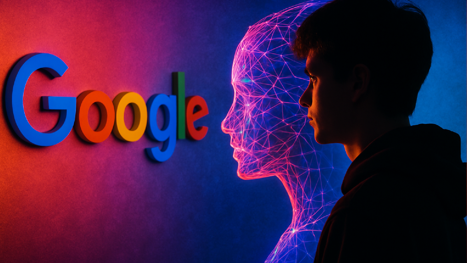 Imagem ilustrativa sobre Google e startup de IA fecham acordo em processo sobre suicídio de adolescente