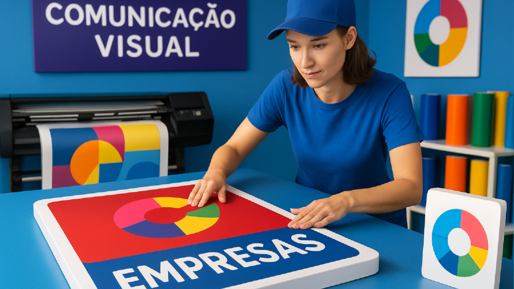 Imagem ilustrativa sobre Guia Completo de Comunicação Visual para Empresas