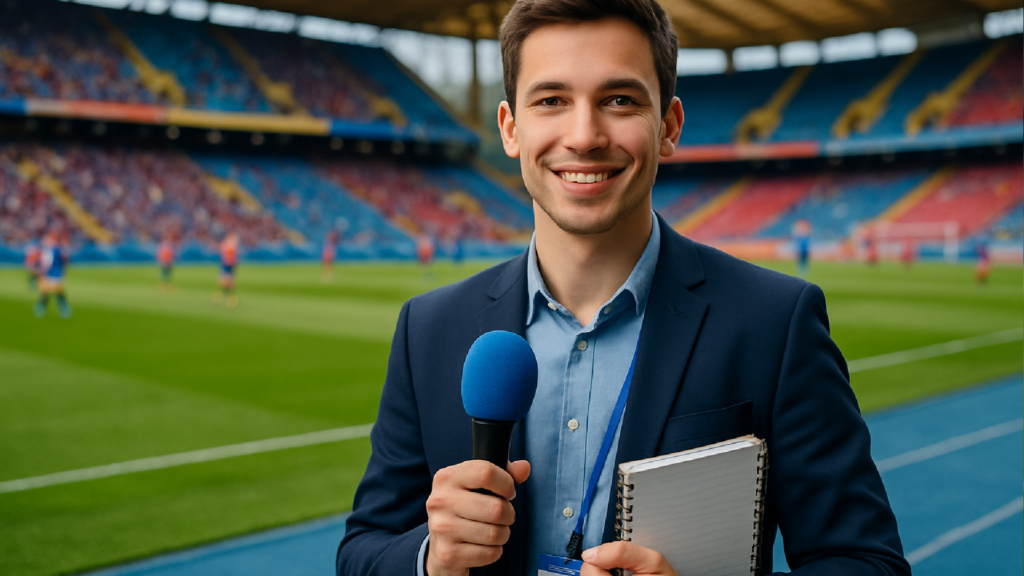 Imagem ilustrativa sobre Jornalismo Esportivo: Como Entrar nessa Carreira?