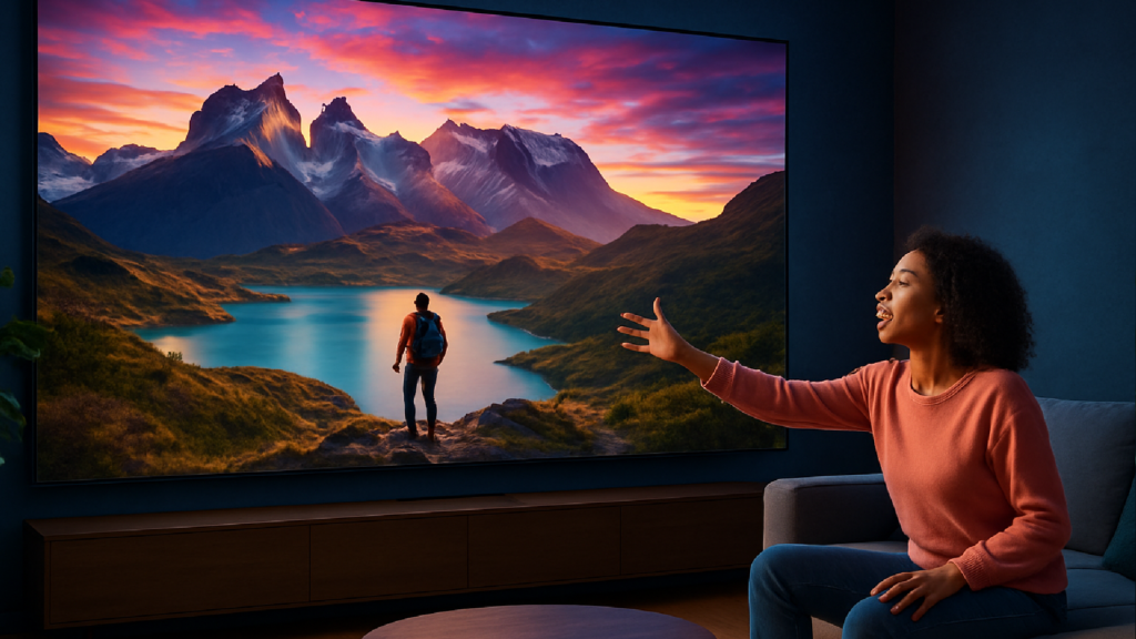 Imagem ilustrativa sobre Samsung anuncia televisão de mais de três metros, a maior do mercado