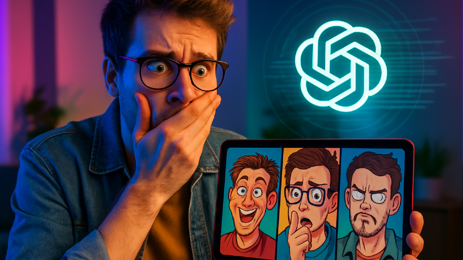 Imagem ilustrativa sobre Caricaturas no ChatGPT viralizam; veja riscos à privacidade e como se proteger