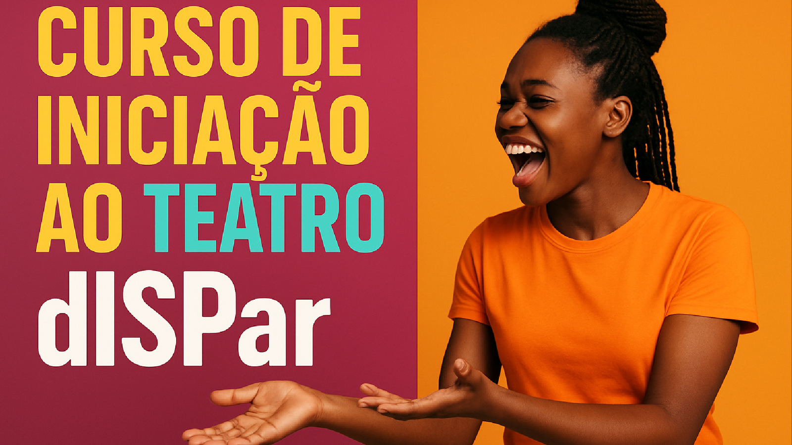 Imagem ilustrativa sobre Curso de Iniciação ao Teatro dISPar