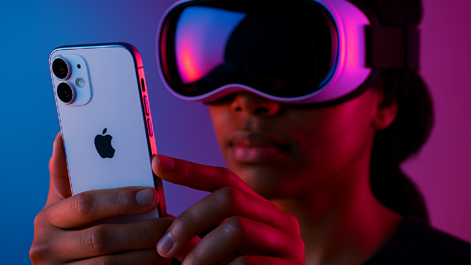 Imagem ilustrativa sobre Apple, aos 50 anos, atravessa transição da IA apostando no que deu certo no passado