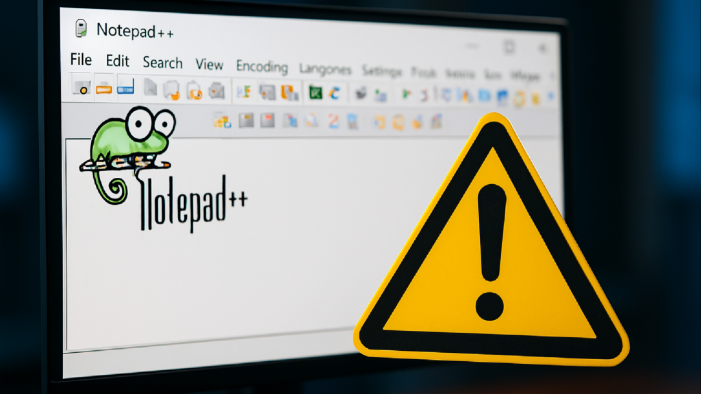 Imagem ilustrativa sobre Atualize agora: Notepad++ corrige falha que distribuiu malware por meses