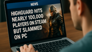 Imagem ilustrativa sobre Highguard registra quase 100 mil jogadores no Steam, mas é detonado no PC