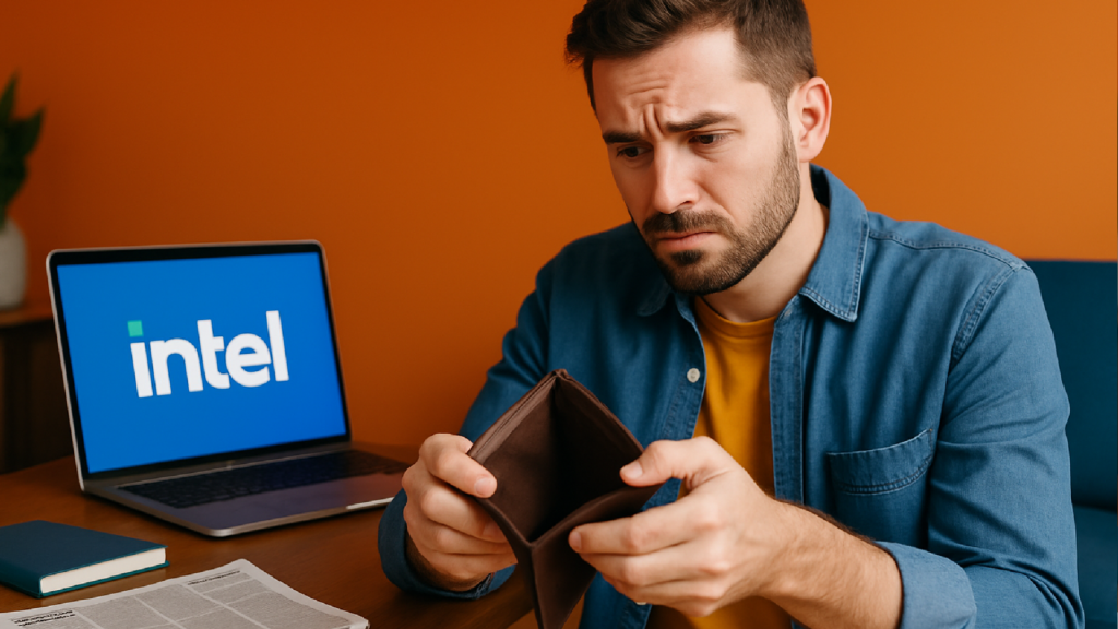 Imagem ilustrativa sobre Nova estratégia da Intel promete aliviar o seu bolso em meio à crise
