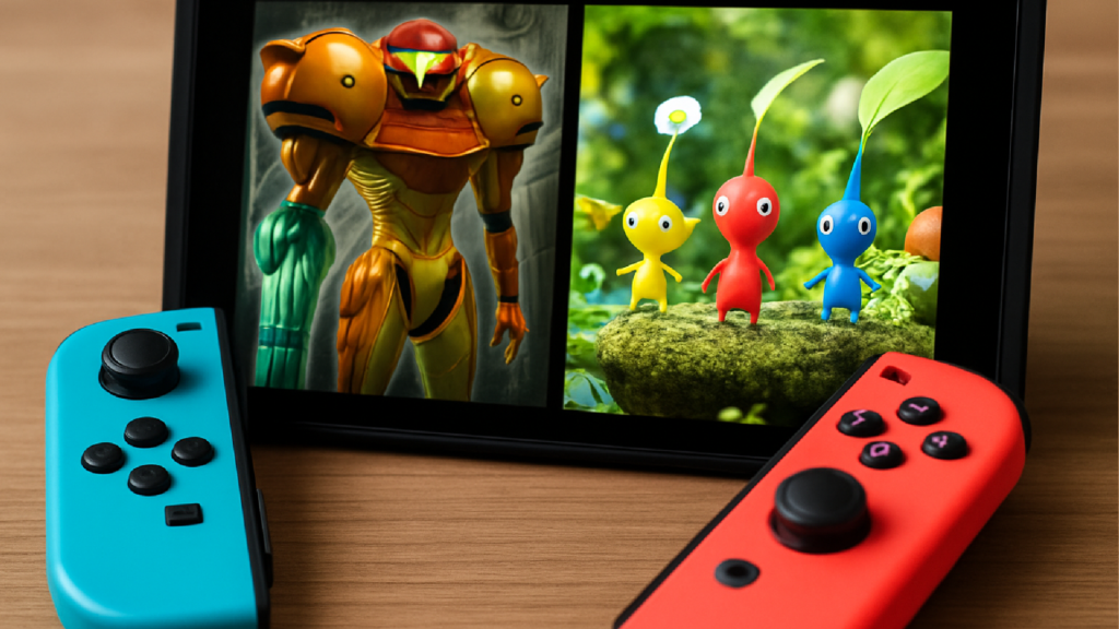 Imagem ilustrativa sobre Vem aí? Metroid Prime 2 e Pikmin 2 chegarão ao Nintendo Switch Online em breve