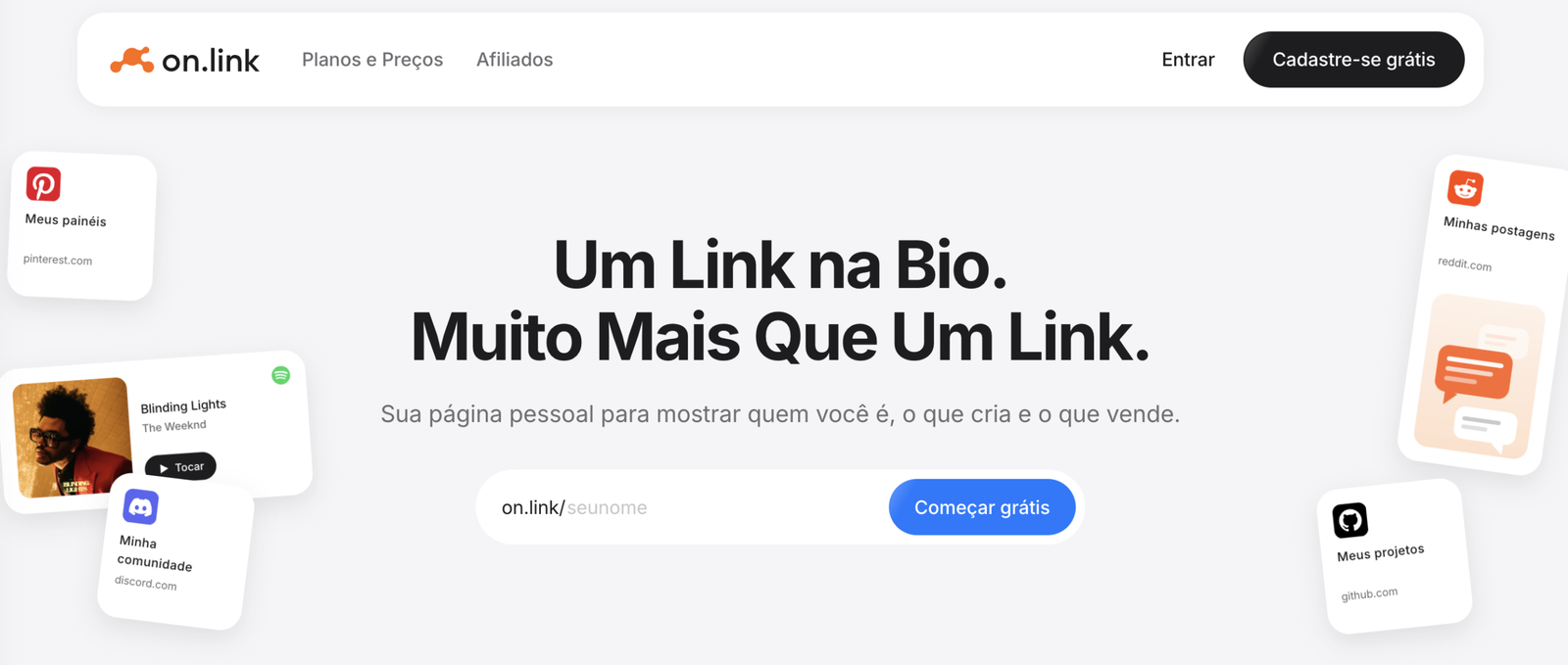 Onlink revoluciona links na bio com plataforma de vendas